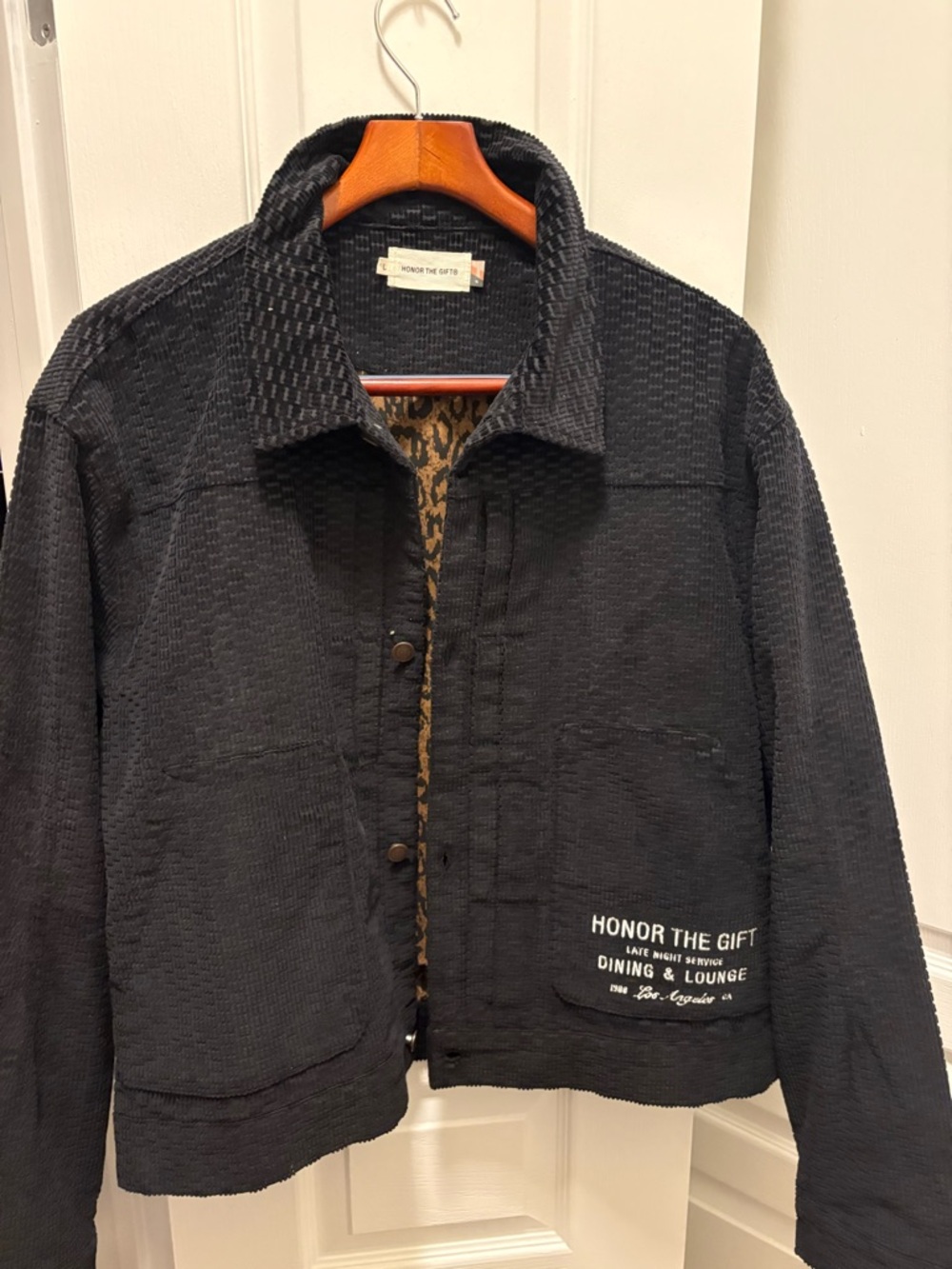 Honor The Gift Black Textured Lightweight Shirt Jacket